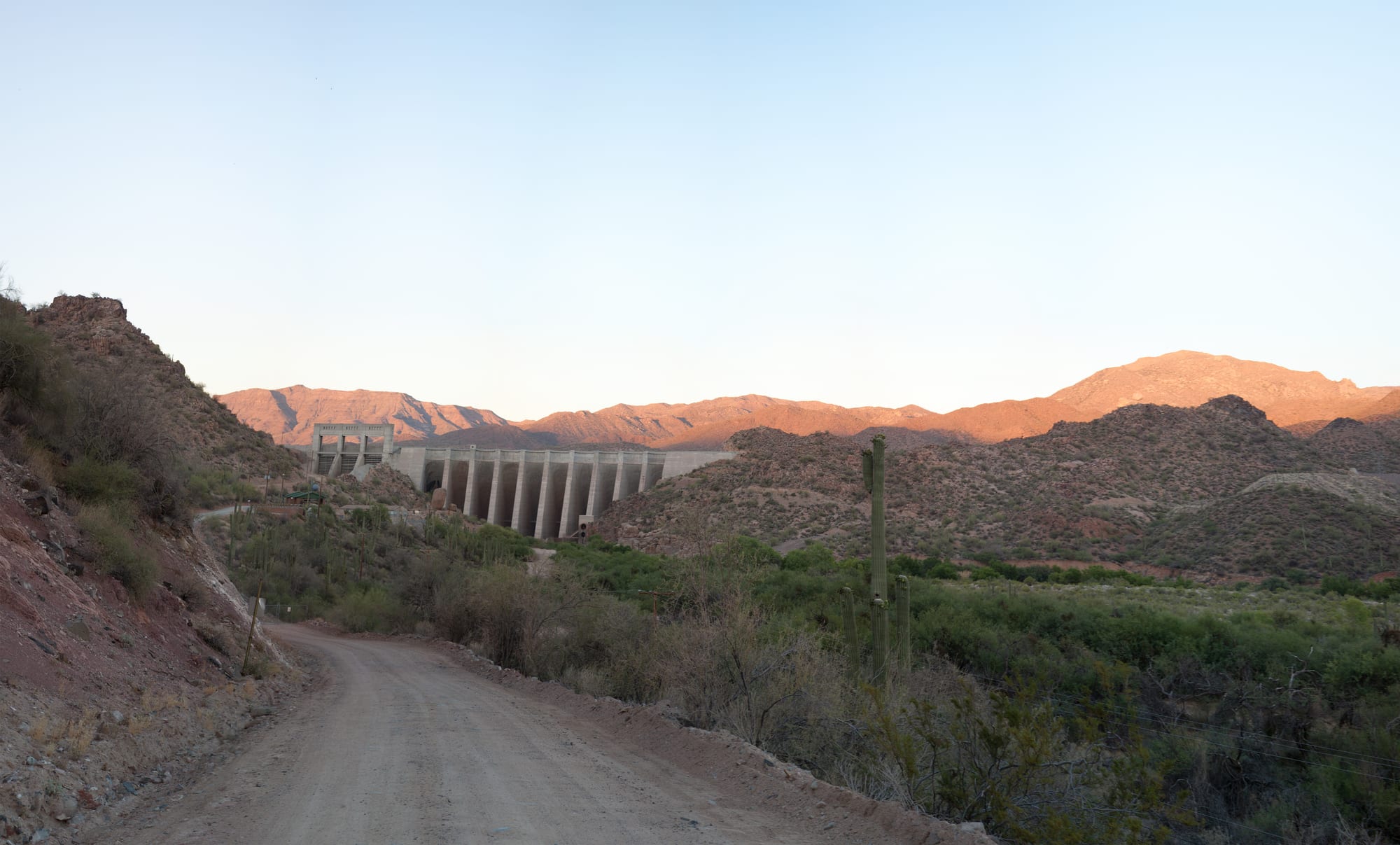 Bartlett Lake water level