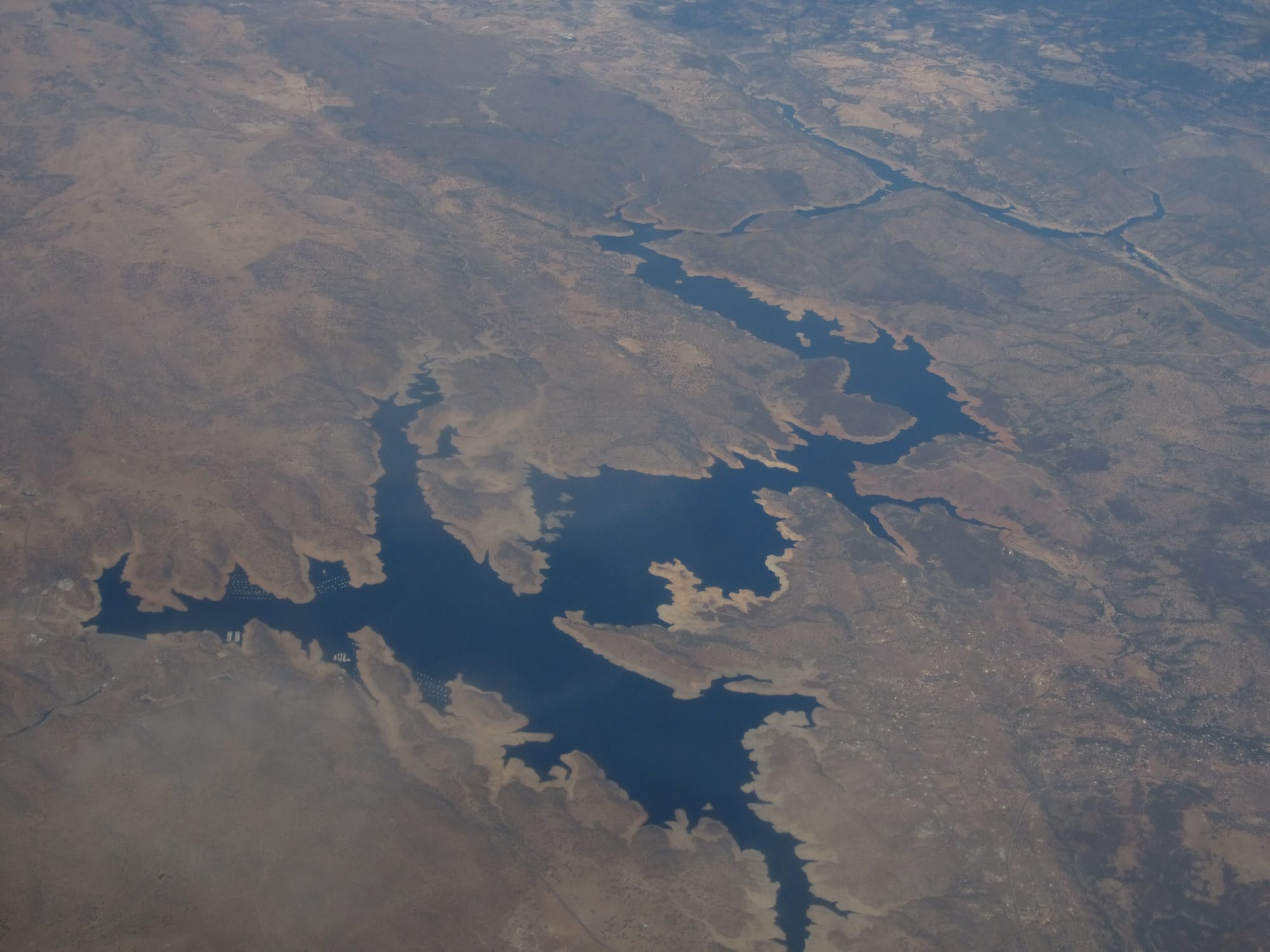 Don Pedro Reservoir water level