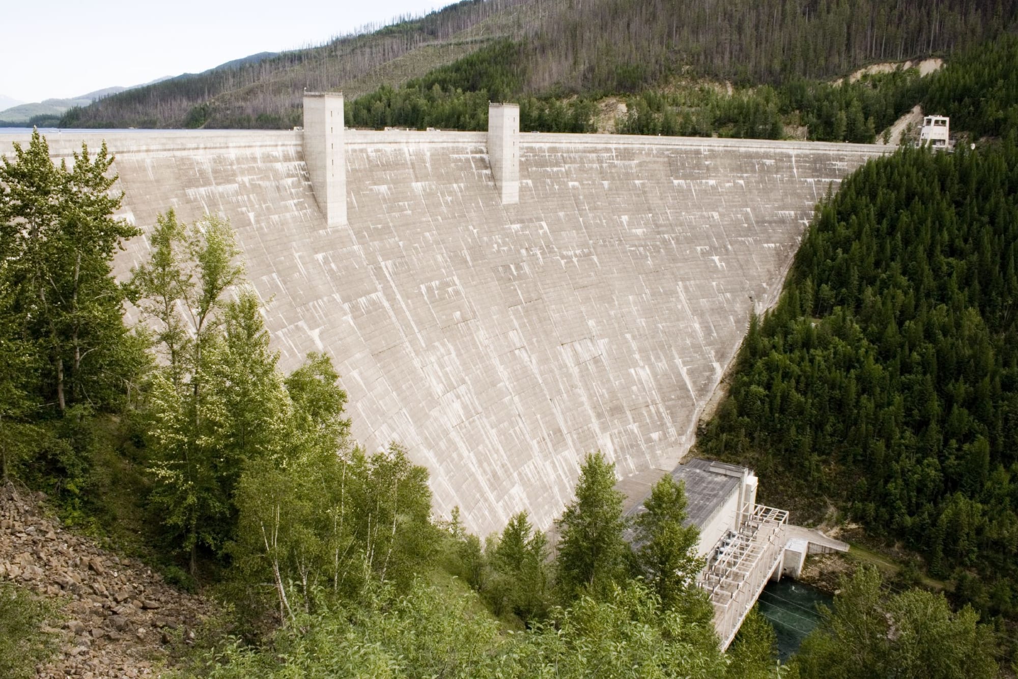 Hungry Horse Reservoir water level