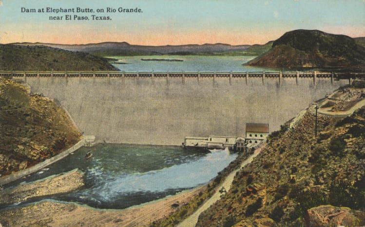 Elephant Butte Reservoir water level