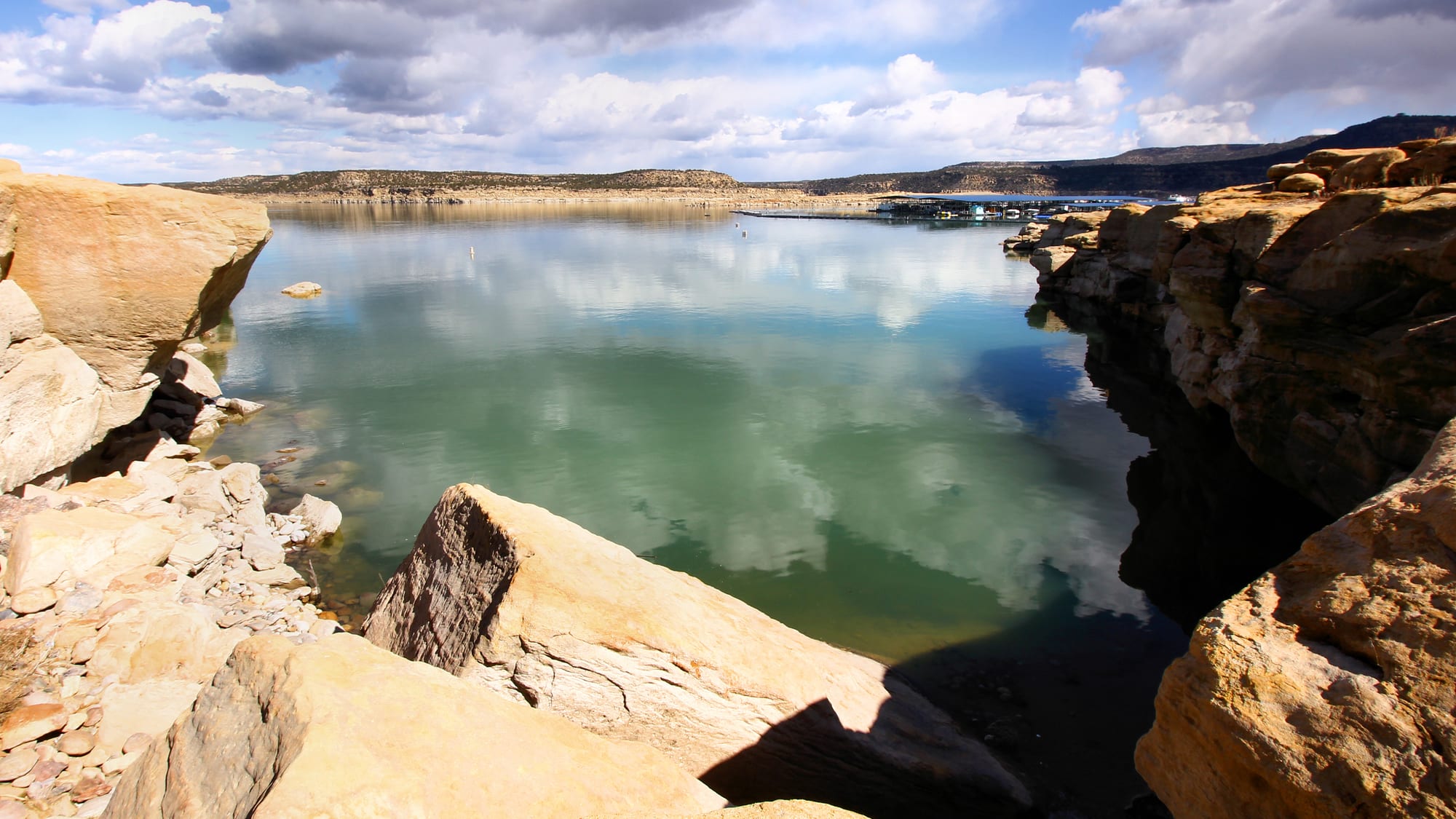 Navajo Lake water level