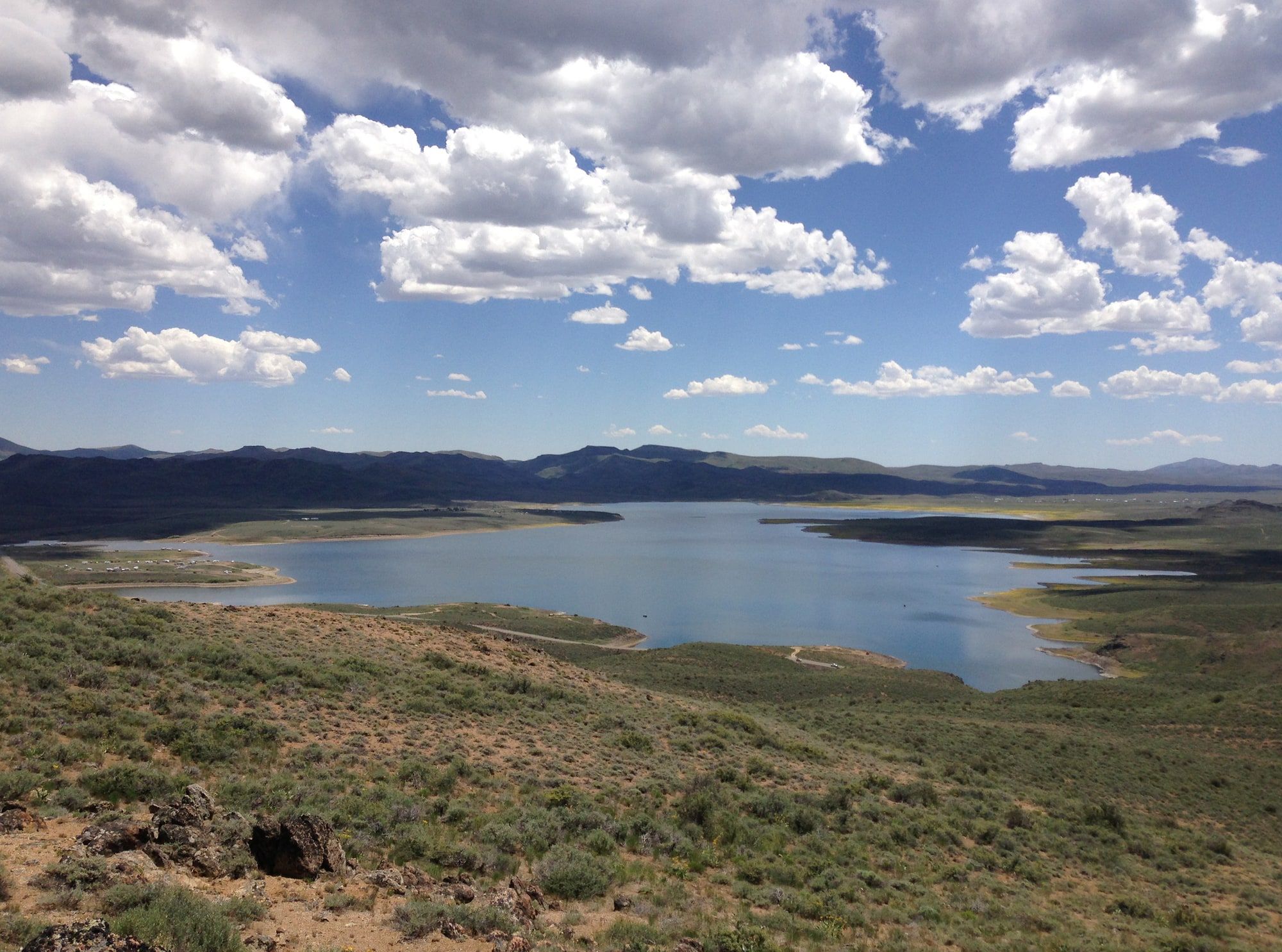 Wild Horse Reservoir water level