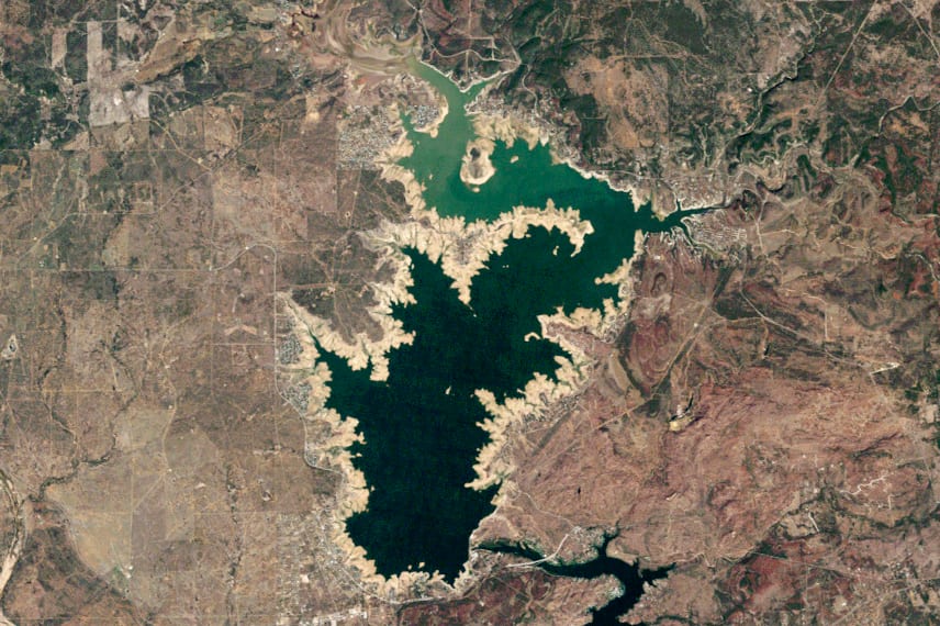 Lake Buchanan water level