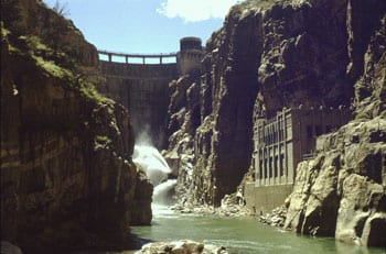 Buffalo Bill Reservoir water level